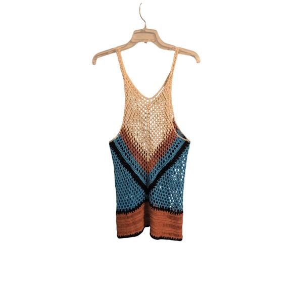 Crochet Swimsuit Cover – Size Small, Excellent Condition, Racerback - Picture 2 of 4